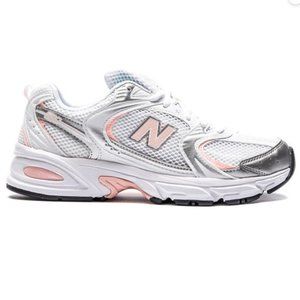 New Balance 530 mesh sneakers  white/silver/light pink
